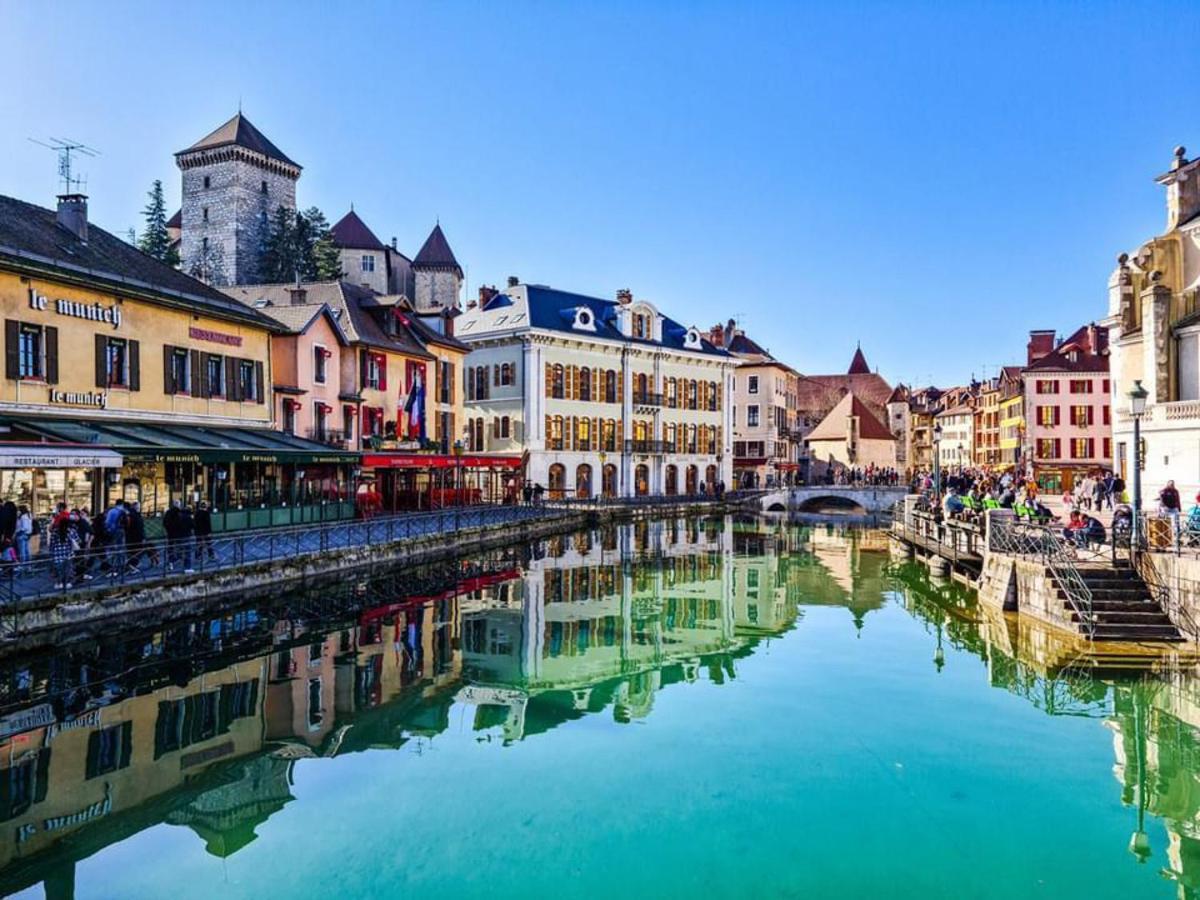 L'Echappee Du 36 - 4 Chambres Dans Le Triangle D'Or A 100M Du Lac, Parking Gratuit Annecy Eksteriør bilde